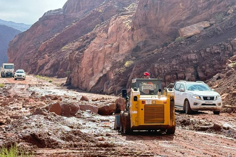 Las Angosturas: Seguirá interrumpido el tránsito en la Ruta Nacional 60 