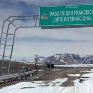 Cierran el Paso Internacional San Francisco por mal tiempo en alta montaña
