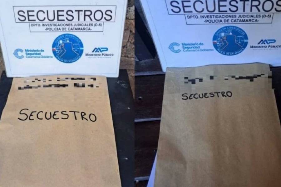 Golpe a las estafas virtuales: allanaron viviendas en el Valle Central de Catamarca