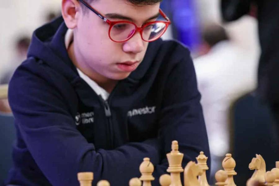 Faustino Oro perdió en la última ronda y no pudo convertirse en el Gran Maestro más joven de la historia