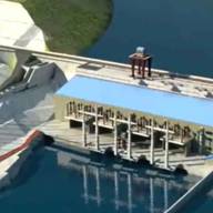 Luis Caputo anunció la reactivación de las obras en las represas hidroeléctricas financiadas por China