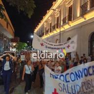 Masiva movilización de trabajadores estatales