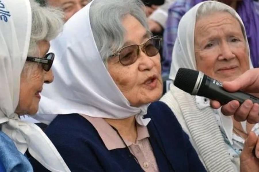 Murió María Takar de Oshiro, una de las Madres de Plaza de Mayo