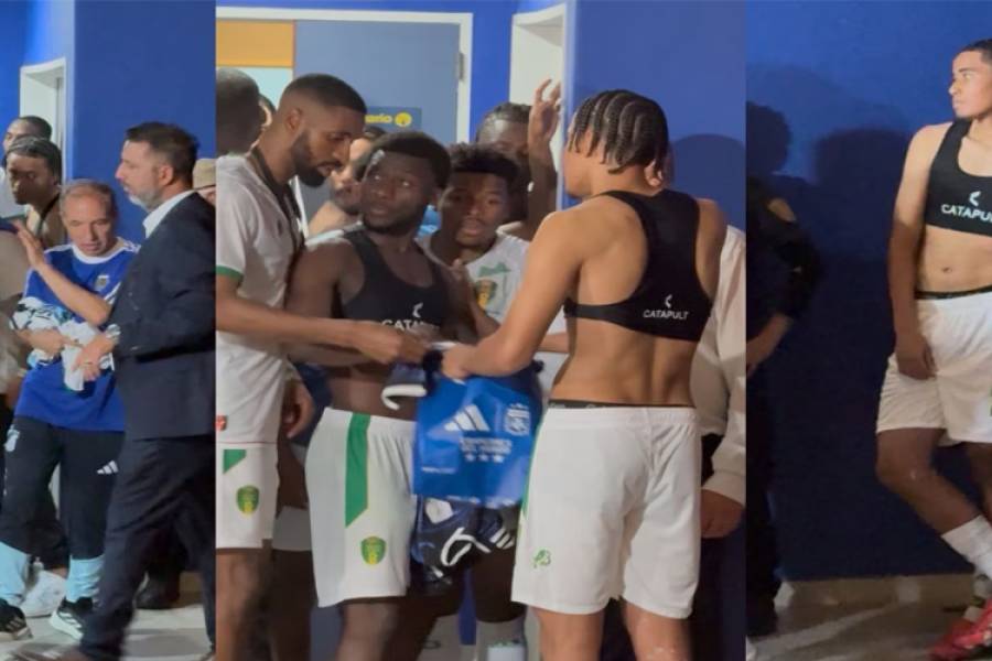La insólita disputa entre los jugadores de Mauritania por la camiseta de la selección argentina en los vestuarios