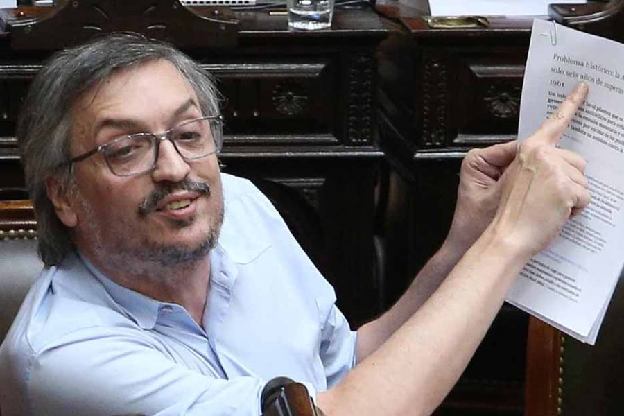 Máximo Kirchner sobre la reforma a la ley de Glaciares: “Se está regalando el país