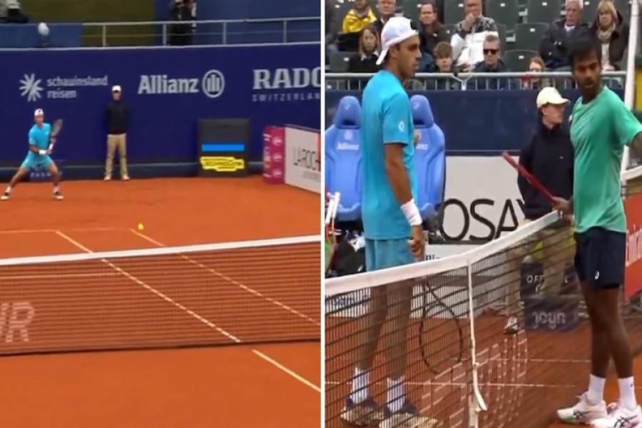 El gesto de fair play de Francisco Cerúndolo que aplaude el mundo del tenis