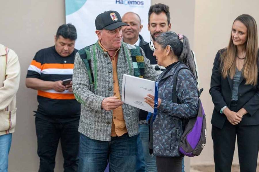Catamarca reactiva la construcción de viviendas