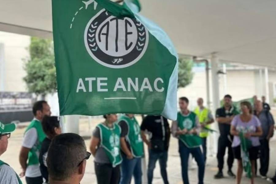 Protestas de ATE/ANAC en aeropuertos de todo el país