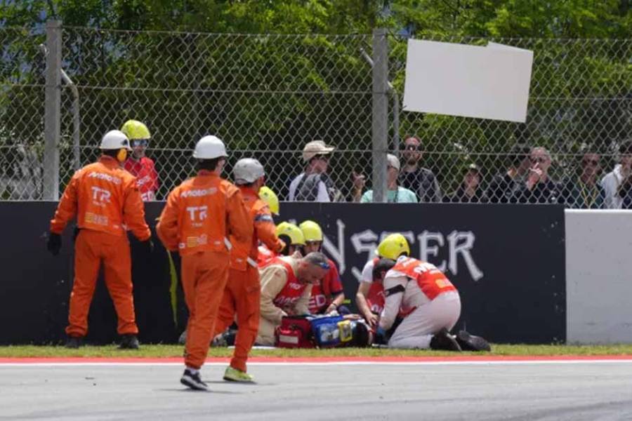 Escalofriante accidente de Álex Márquez en MotoGP: cómo se encuentra el piloto