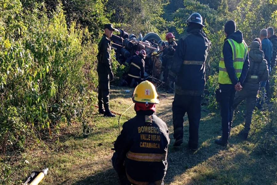 Fatal siniestro vial en Ruta Nac. N° 38
