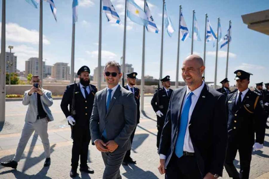 Martín Menem visitó Israel y se reunió con autoridades del parlamento en otro gesto geopolítico del Gobierno