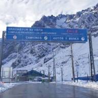 Mendoza: cerraron nuevamente el Paso Cristo Redentor ante posibles nevadas