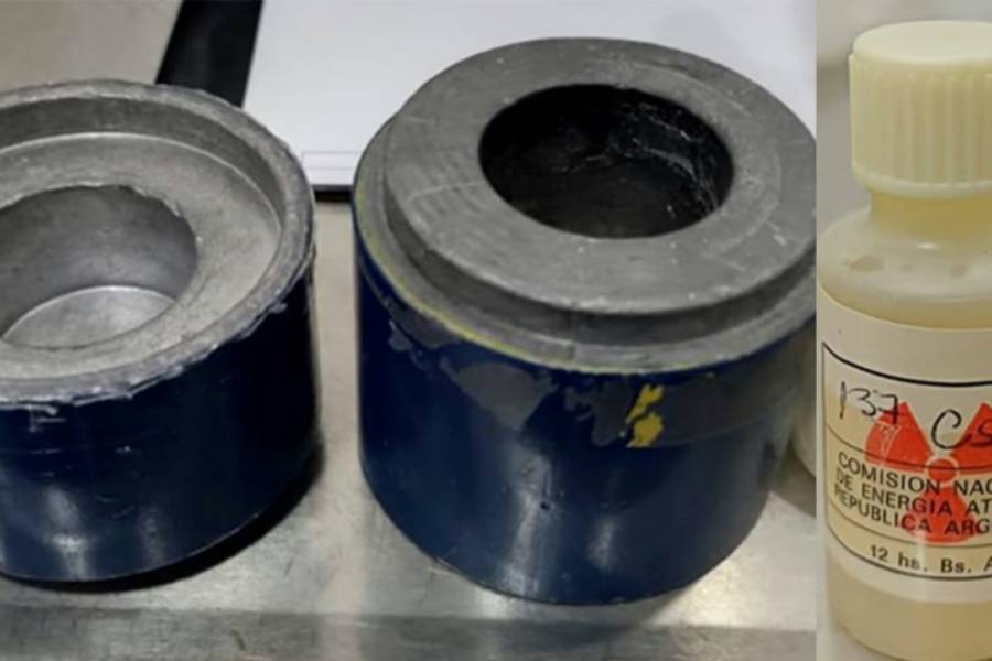 Cápsula de material radioactivo desaparecida: el comunicado de la fiscalía