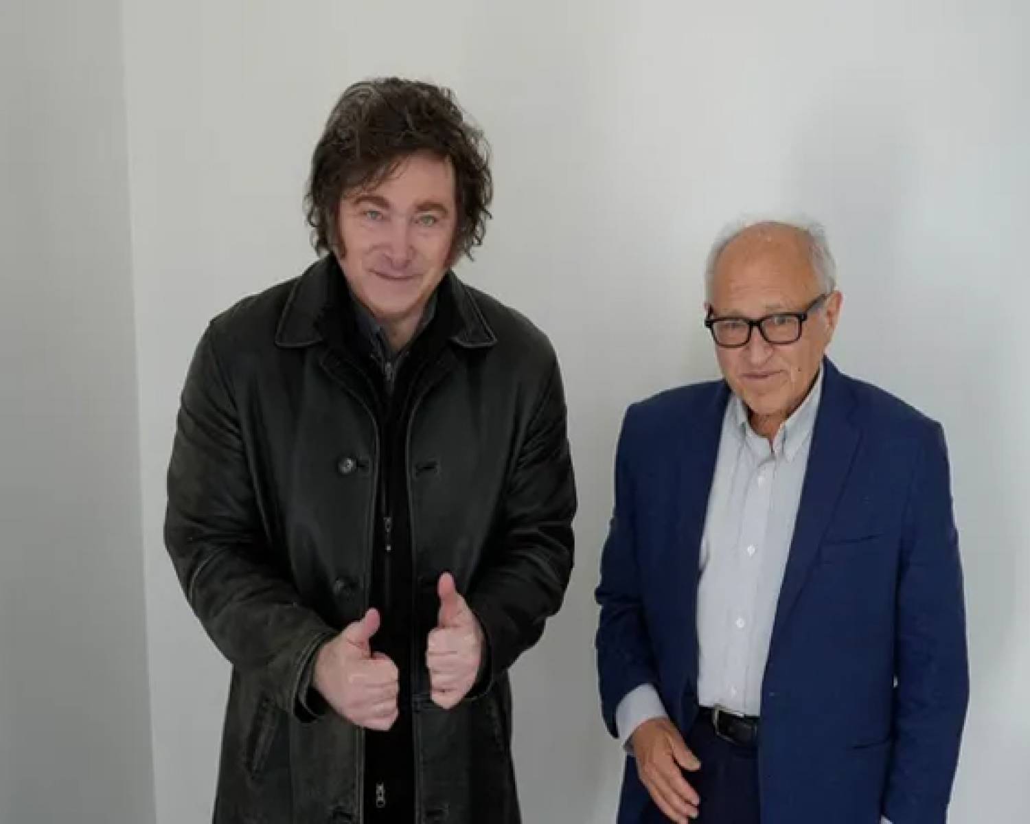 Javier Milei recibió en la Quinta de Olivos al economista que quiere que Argentina sea como Chile