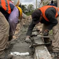 Valle Viejo avanza con obras de infraestructura en el barrio Jardín de Las Chacras