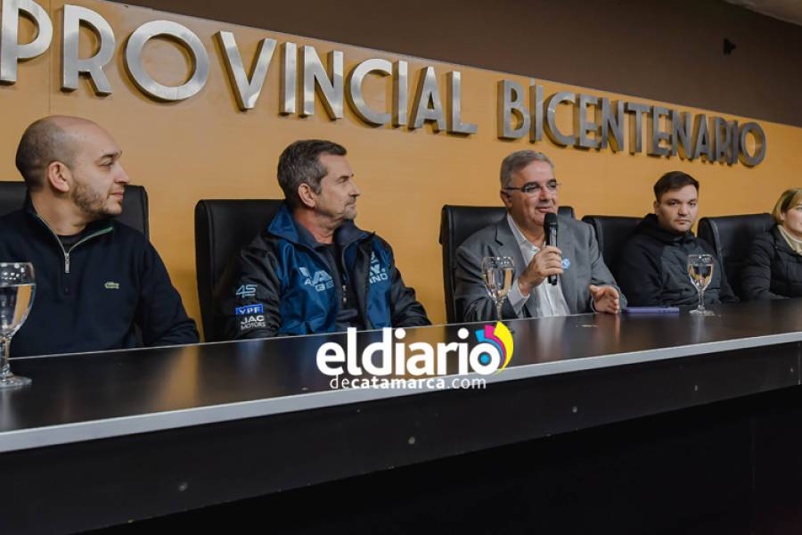 Con presencia del Gobernador, se presentó el Rally del Poncho 2026