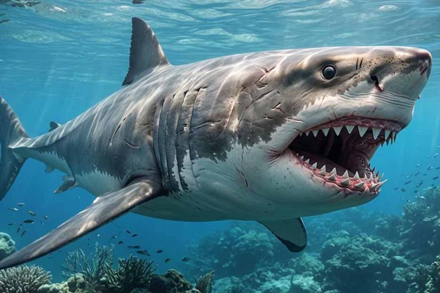 Científicos lograron confirmar cuánto medía el megalodón, el tiburón más grande de la historia