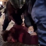 Exagerada actitud policial con un Uber