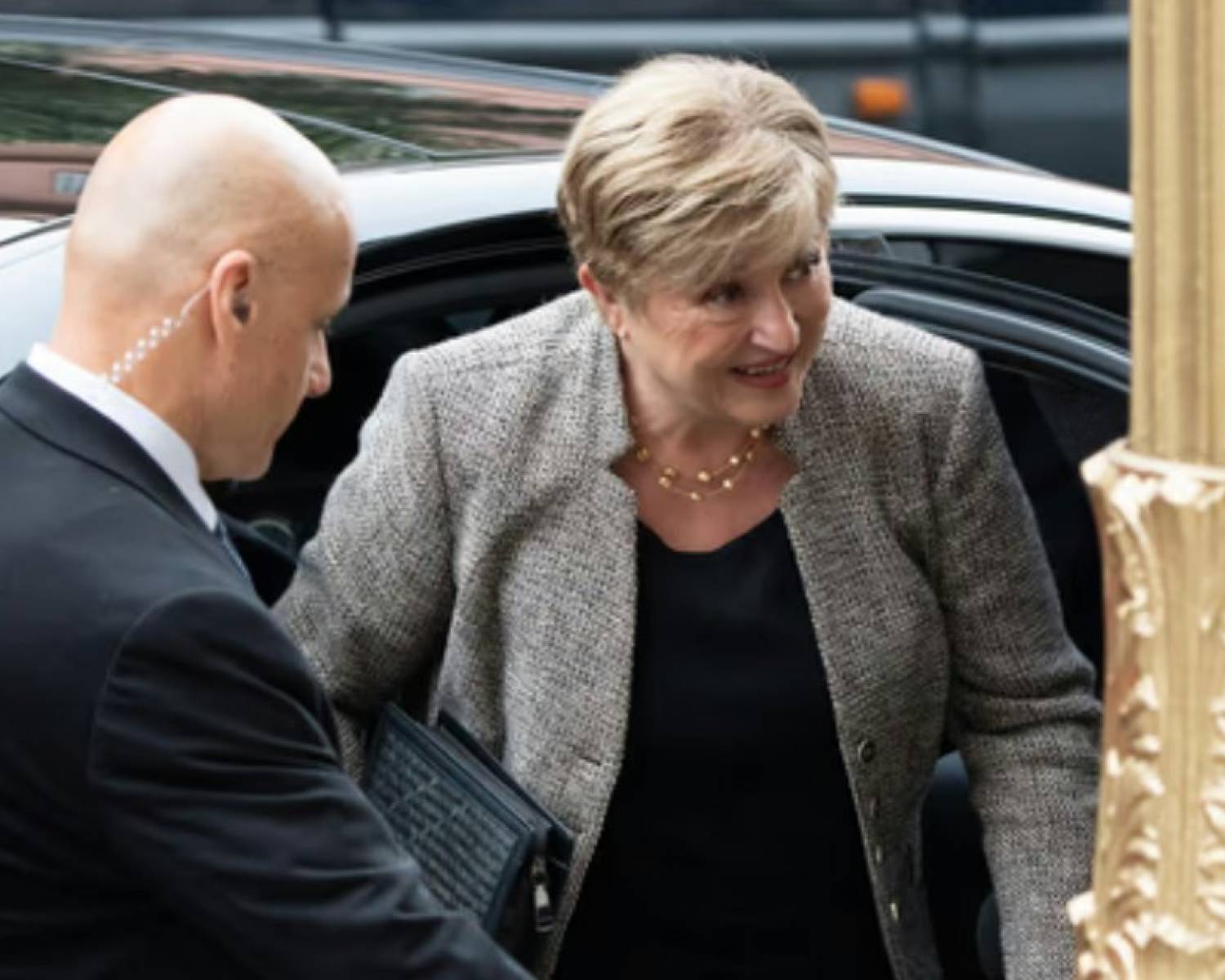 Kristalina Georgieva llegó a Buenos Aires: se reúne con Javier Milei y el ministro Luis Caputo
