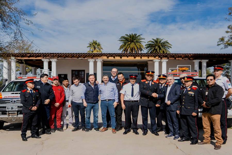 La Provincia reforzará con equipamiento y recursos a los cuarteles de Bomberos Voluntarios de Catamarca