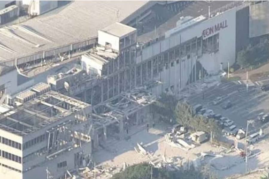 Japón: terremoto de magnitud 7,1 provocó trágica explosión en un centro comercial