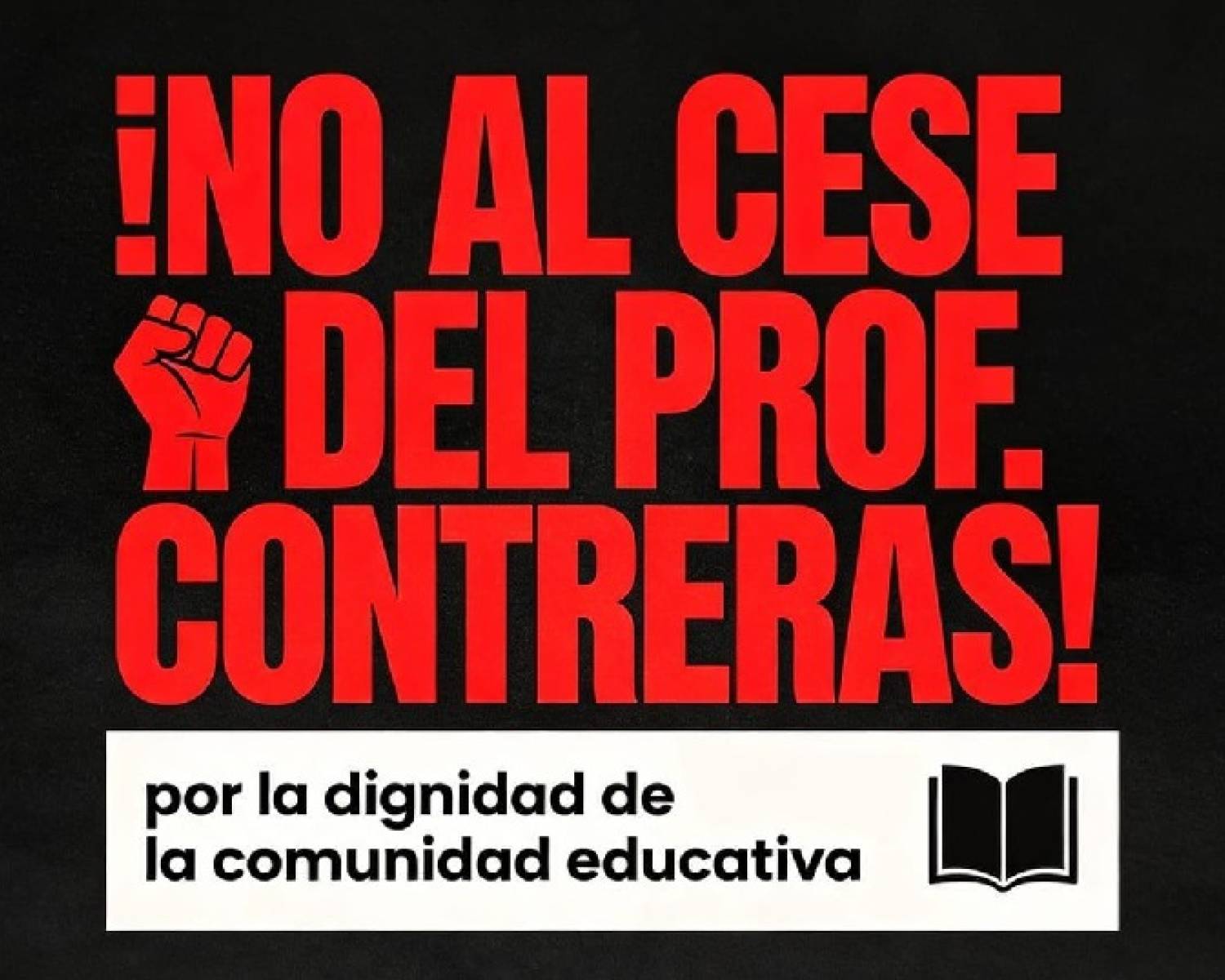 Comunidad vecinal y docentes rechazan la baja de directivo del Centro Educativo N°3 “Maestra María Emilia Azar”