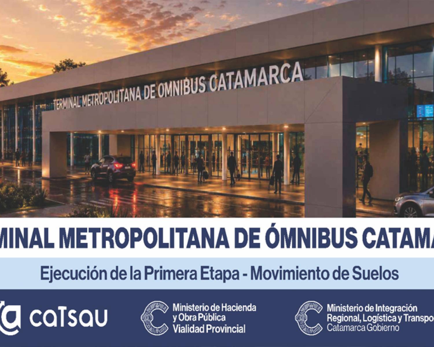 Iniciaron los trabajos de la futura Terminal Metropolitana de Ómnibus de Catamarca