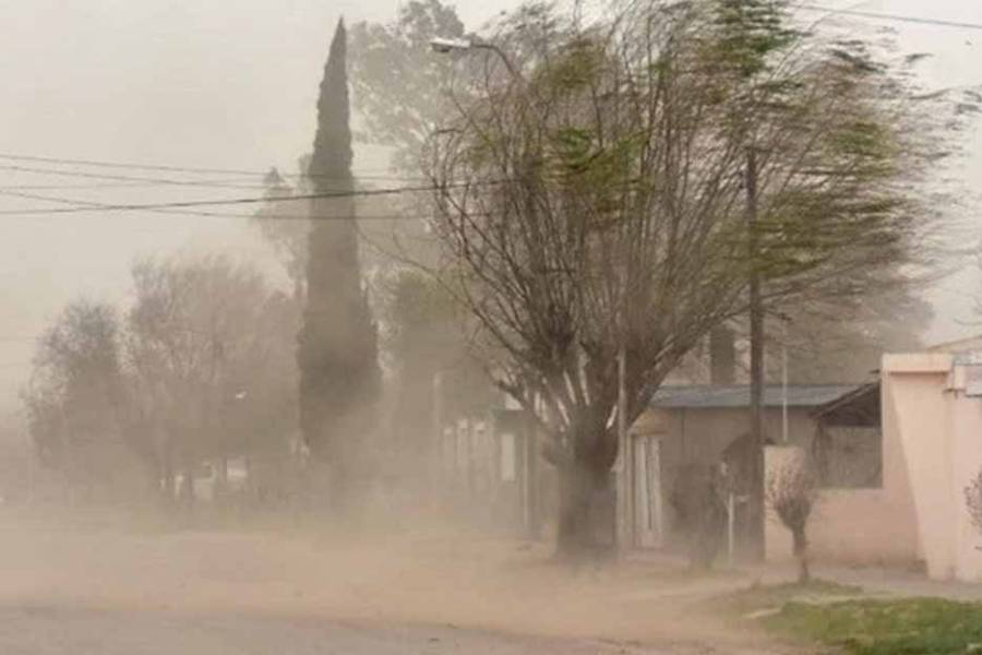 Alerta por zonda en gran parte del territorio catamarqueño