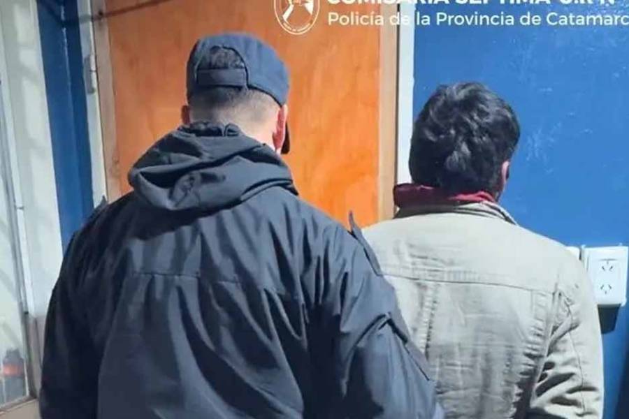 Lo arrestaron tras arrojarle piedras a menores y proferir amenazas de muerte