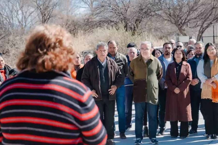 Santa María: Jalil inauguró obras de conectividad en San José y Palo Seco