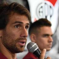 Leonardo Ponzio dirigió su primera práctica como entrenador de River