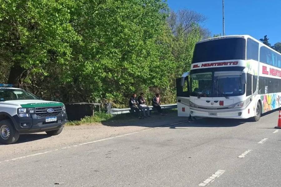 Viajaba en un tour con 4 kilos de cocaína y 50 kilos de marihuana