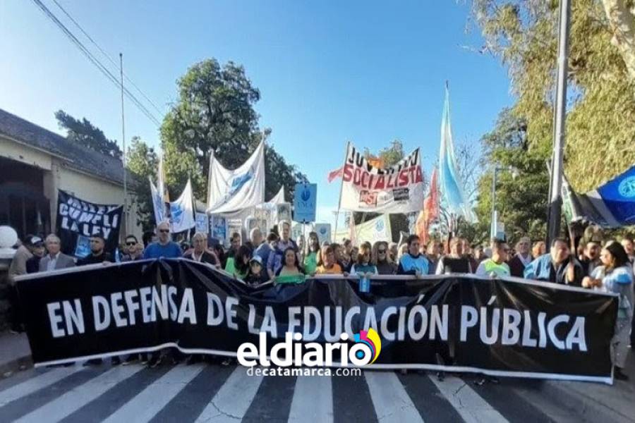 Total acatamiento en la UNCA al paro nacional convocado por las federaciones docentes