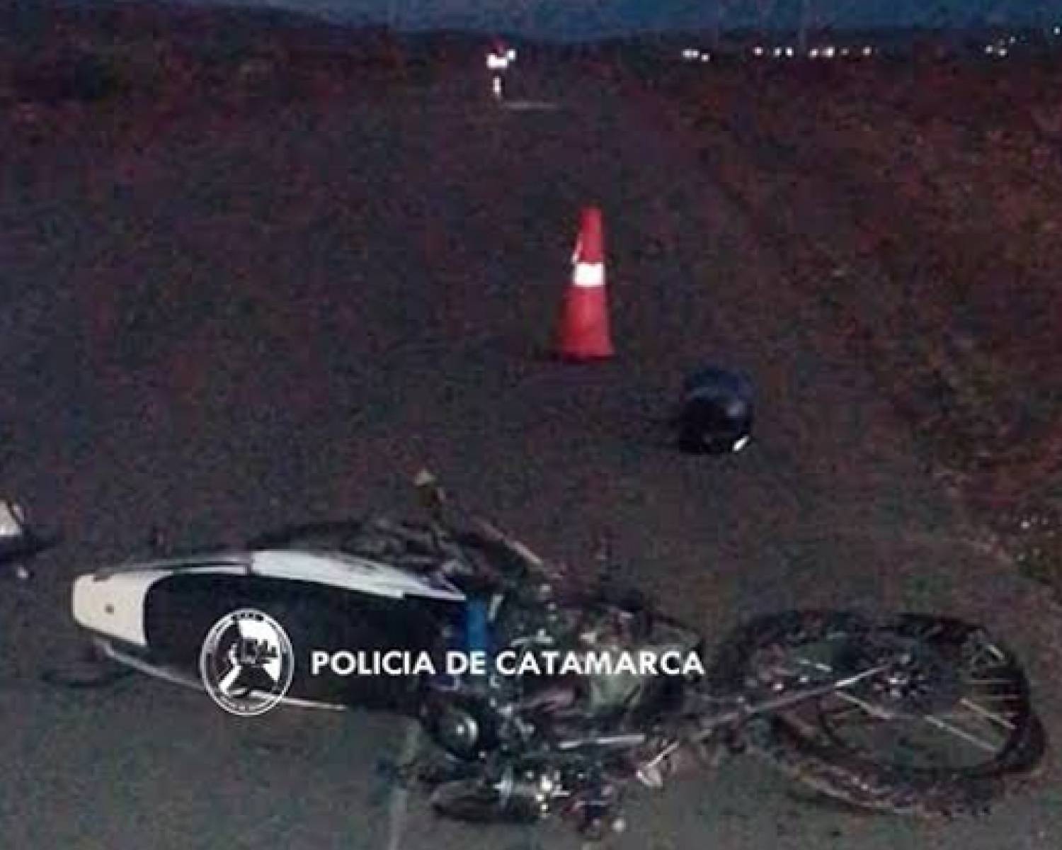 Trágico: Motociclista perdió la vida tras derrapar
