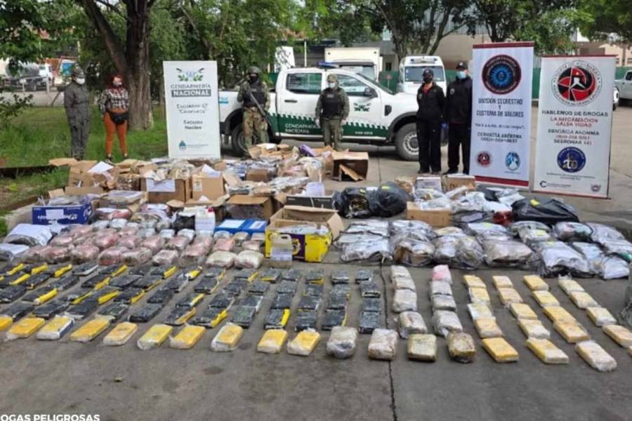 Droga incautada: Incineraron las sustancias secuestradas en la Capital y el interior de Catamarca