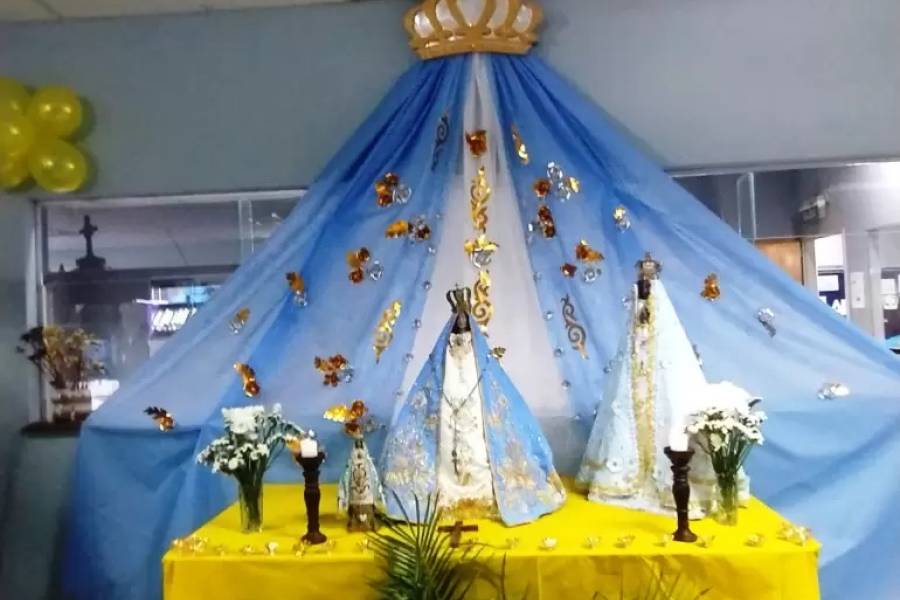 Comienzan las visitas de la sagrada imagen de la Virgen del Valle