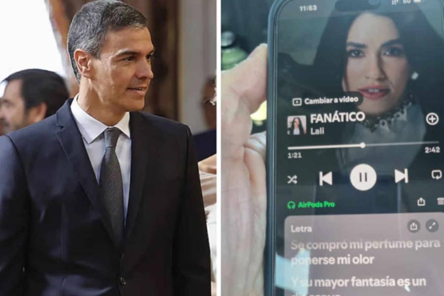 “Fanático”: Pedro Sánchez le respondió a Milei con un tema de Lali