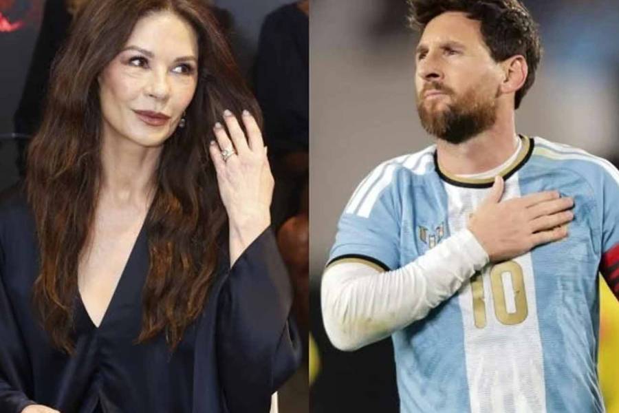 Catherine Zeta-Jones sorprendió con un consejo para Messi: 