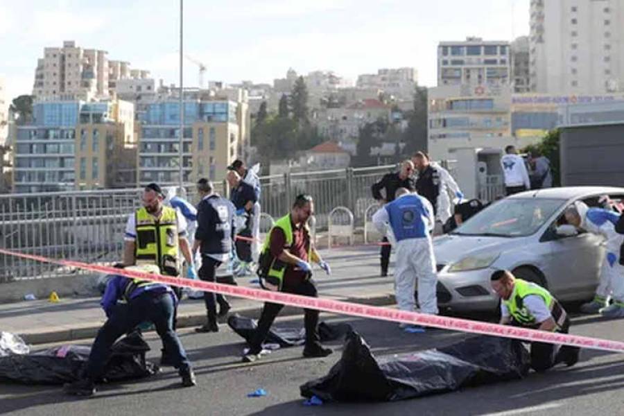 Atentado en Jerusalén: palestinos mataron a tres personas y fueron abatidos