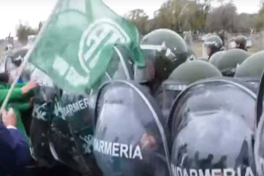Gendarmería reprimió a trabajadores de ATE en Córdoba