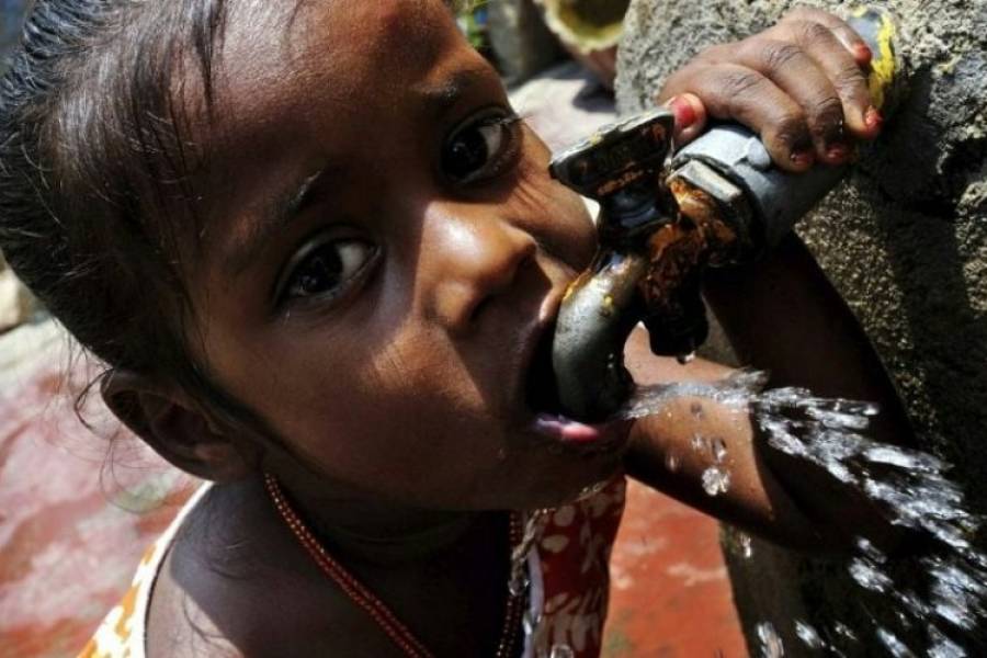 Tremenda ola de calor en la India: se superan los 50 grados y falta el agua