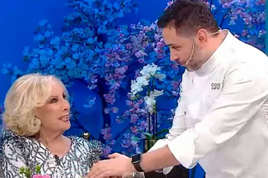 Coco Carreño habló tras cocinarle a Mirtha Legrand en la TV: cómo lo recibió la diva y el momento incómodo que pasó en el programa