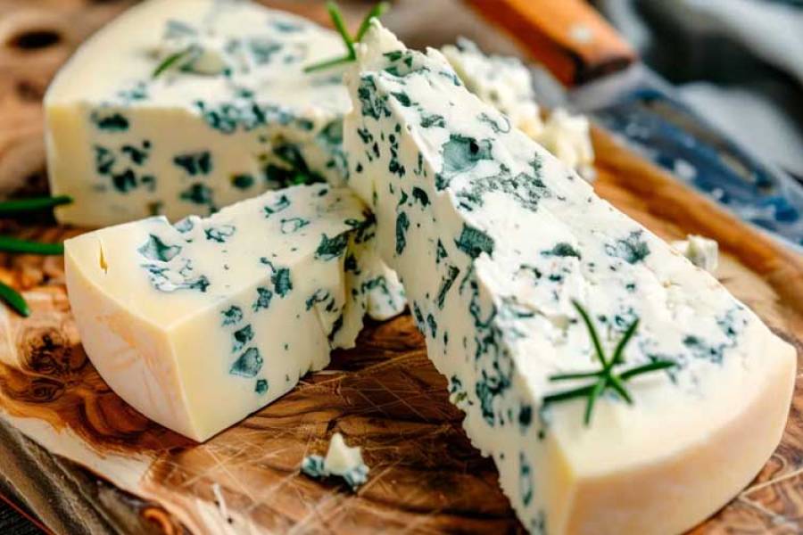 Parecen, pero no son lo mismo: cuál es la diferencia entre el queso azul y el queso roquefort