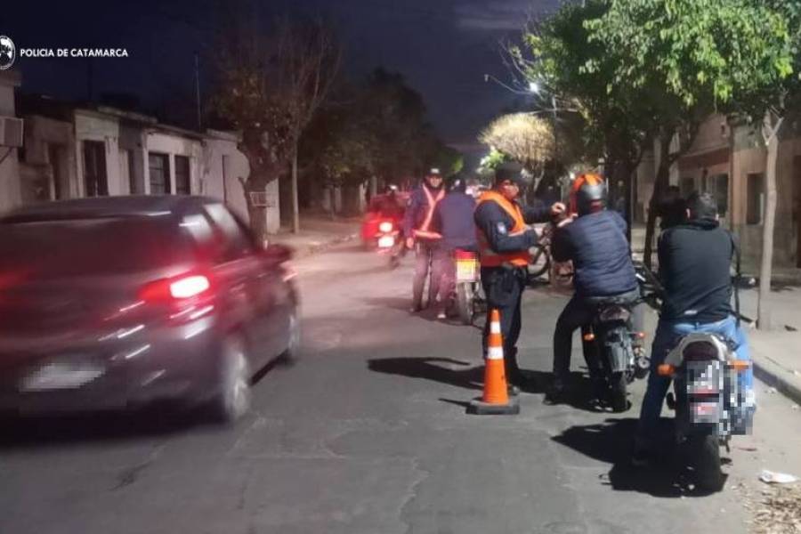 La Policía arrestó a 21 personas, aprehendieron a 3 y secuestraron 55 motocicletas