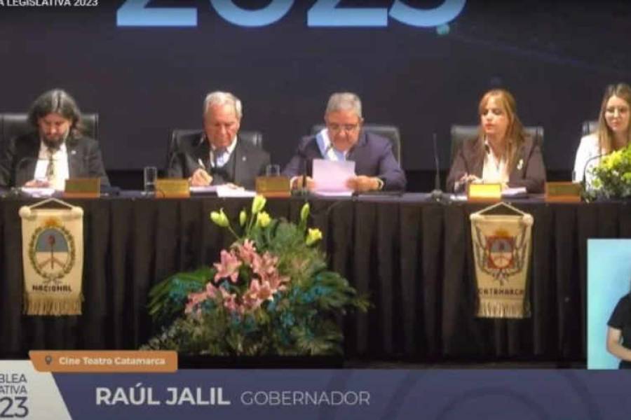 Raúl Jalil y Rubén Dusso asumen hoy el segundo mandato