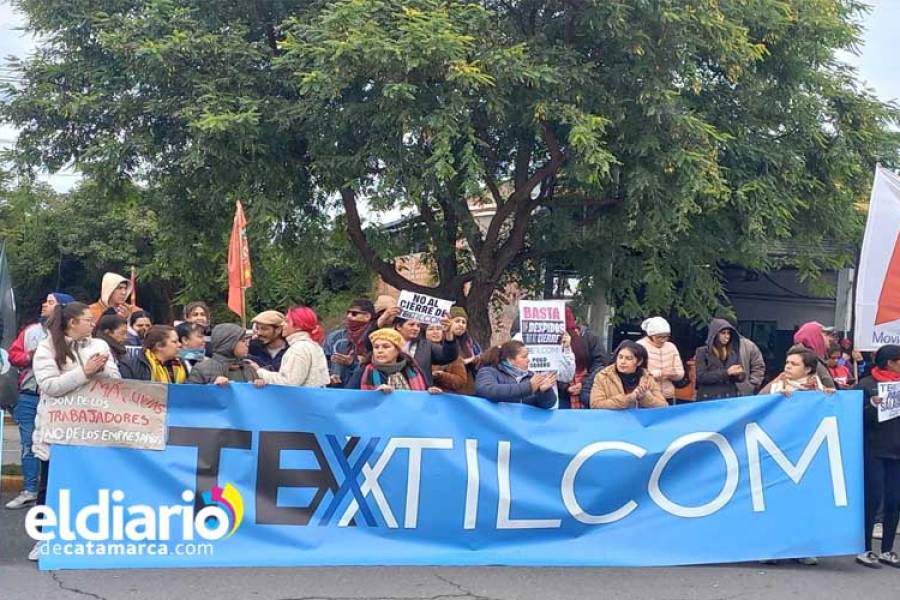 Todavía en lucha: los ex empleados de TEXTILCOM volverán a marchar este miércoles próximo