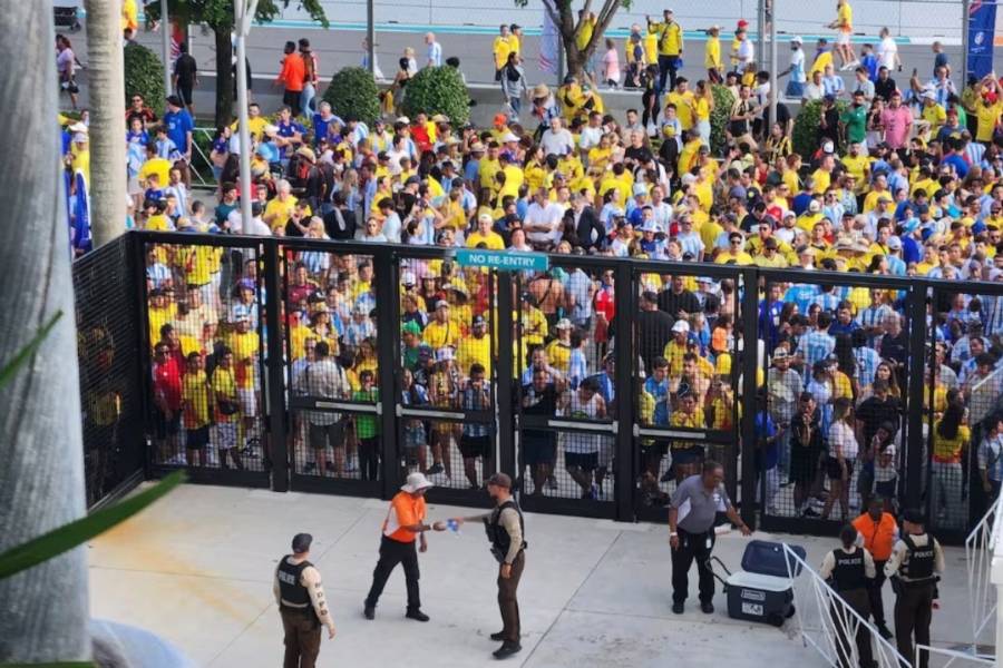 Caos en la final de la Copa América: una vez más la Conmebol se caracterizó por la desorganización