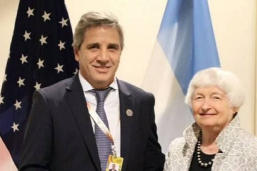 Caputo se reunió con Janet Yellen con la mira puesta en nuevo acuerdo con el FMI