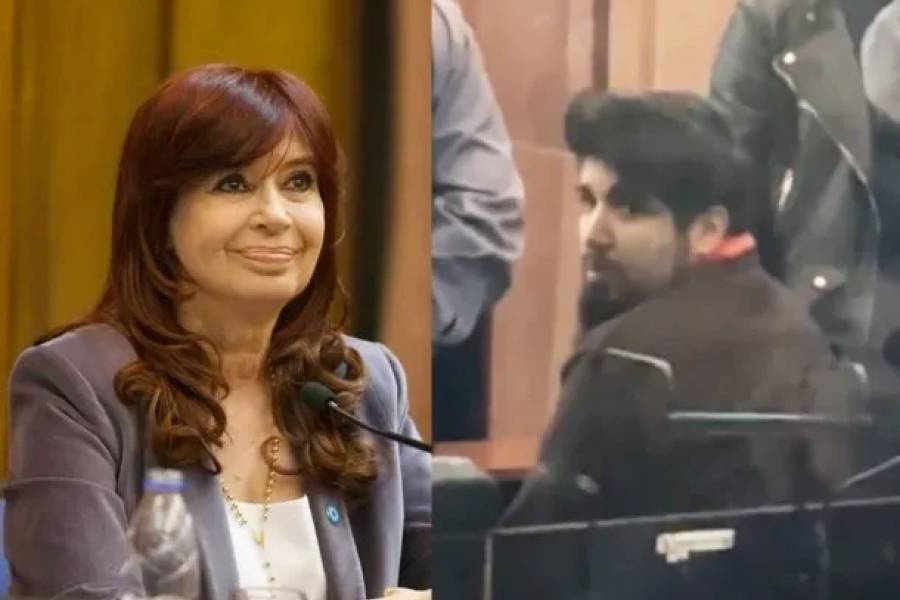 Fernando Sabag Montiel estuvo en Comodoro Py durante la declaración de Cristina Kirchner