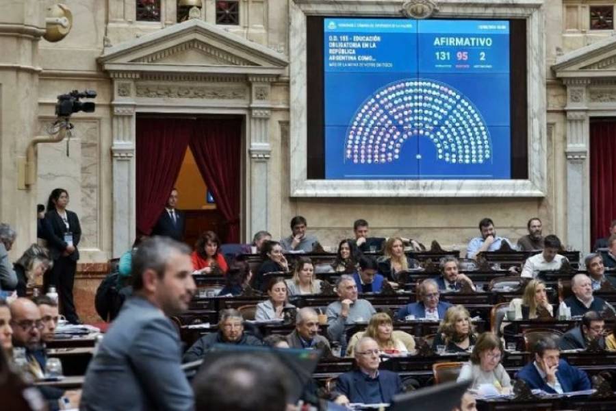 Diputados aprobó la ley que obliga a las escuelas a abrir los días de paro